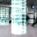 Glowing-column-underground